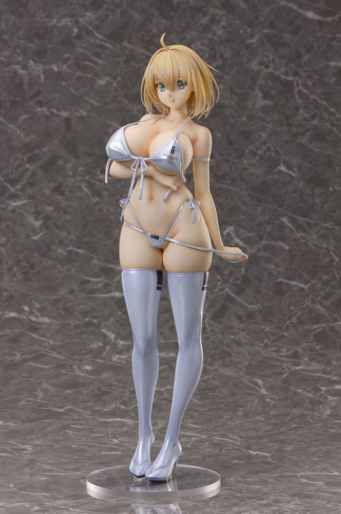 PREORDINE+ 10/2026 (NON CANCELLABILE) Bunny Suit Planning PVC Statue 1/4 Sophia F. Shirring: White Bikini Ver. 42 cm