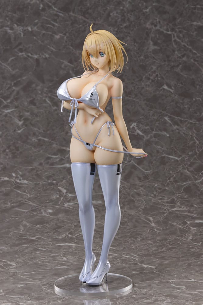 PREORDINE+ 10/2026 (NON CANCELLABILE) Bunny Suit Planning PVC Statue 1/4 Sophia F. Shirring: White Bikini Ver. 42 cm