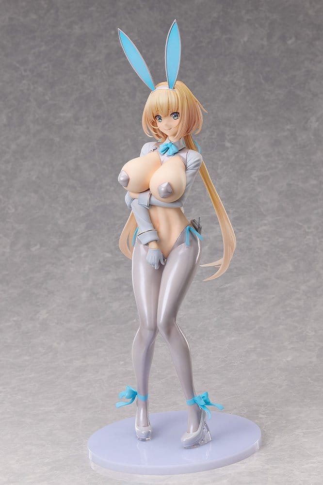 PREORDINE+ 02/2027 Bunny Suit Planning PVC Figure 1/4 Sophia F. Shirring Reverse Bunny Ver. (White Edition) 48 cm