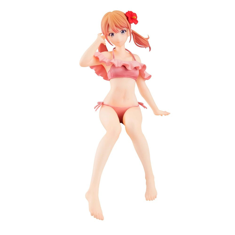 IN STOCK (Scatola Danneggiata) The Café Terrace and Its Goddesses Noodle Stopper PVC Statue Riho Tsukishima 14 cm