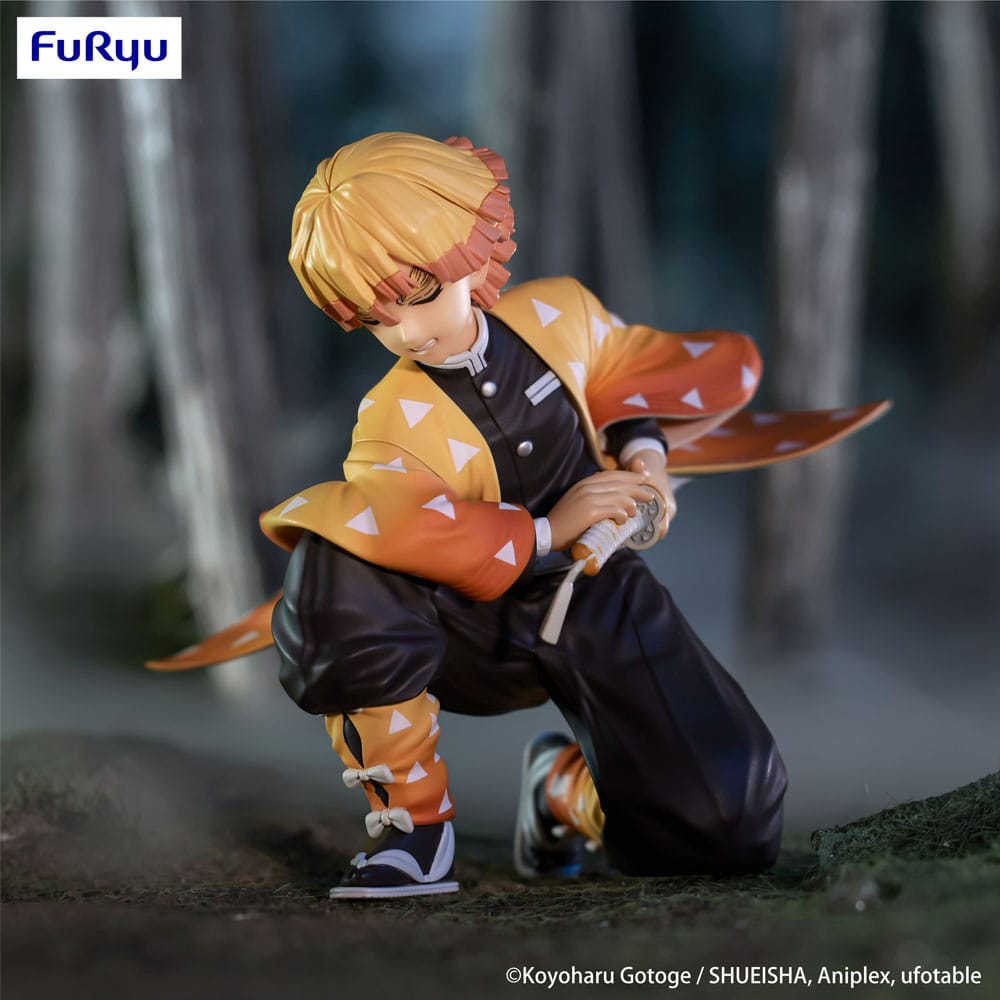 PREORDINE+ 10/2025 Demon Slayer: Kimetsu no Yaiba Noodle Stopper PVC Statue Zenitsu Agatsuma 10 cm
