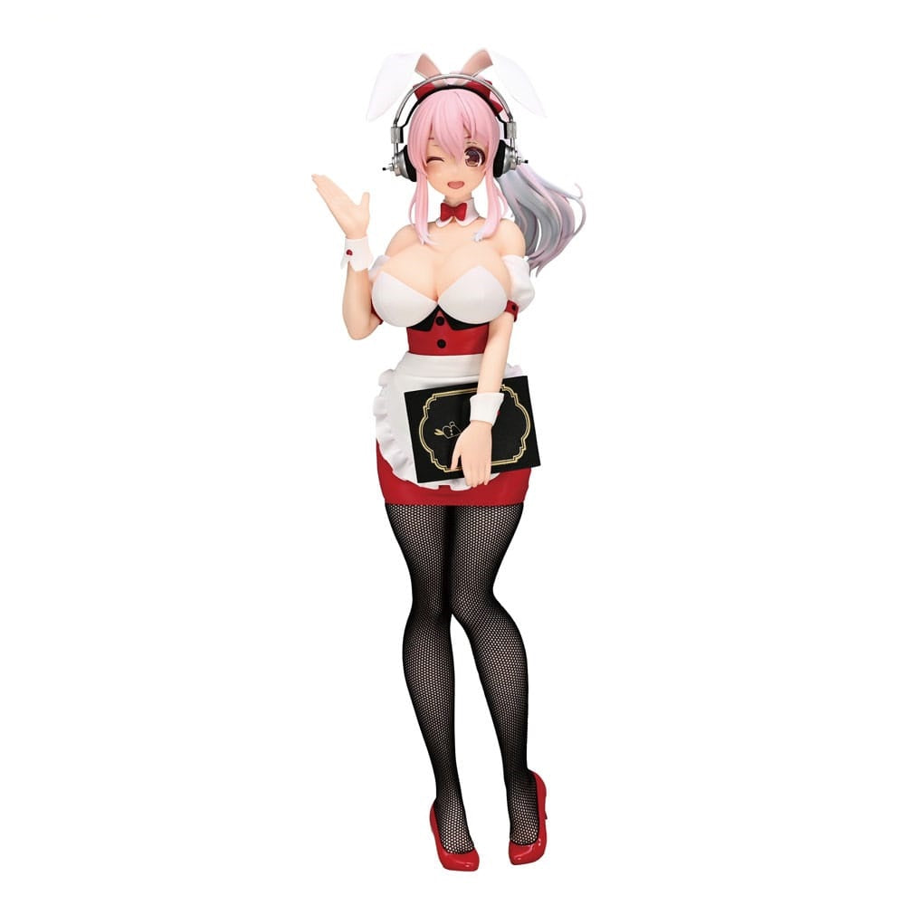 PREORDINE ESAURITO Super Sonico BiCute Bunnies PVC Statue Super Sonico Waitress Ver. 28 cm (H)