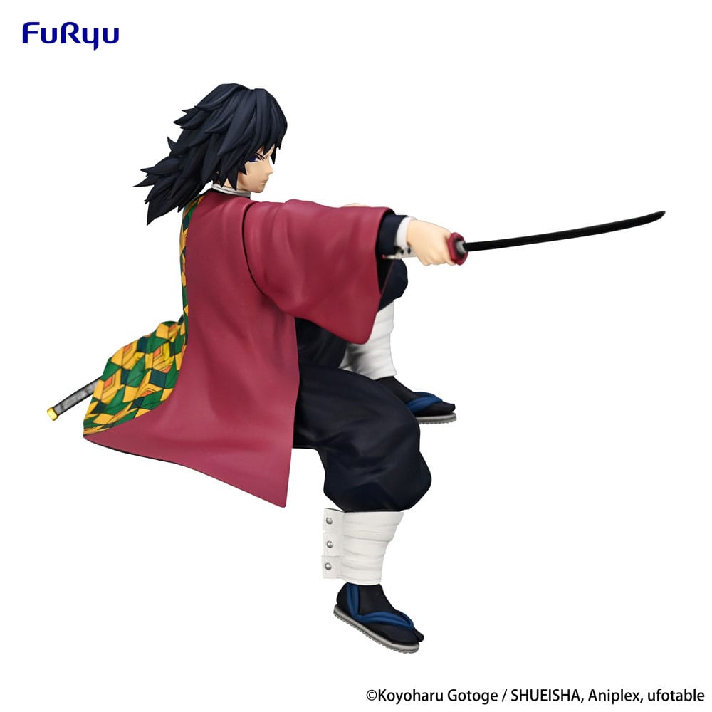 PREORDINE ESAURITO Demon Slayer: Kimetsu no Yaiba Noodle Stopper PVC Statue Tomioka Giyu 14 cm (H)