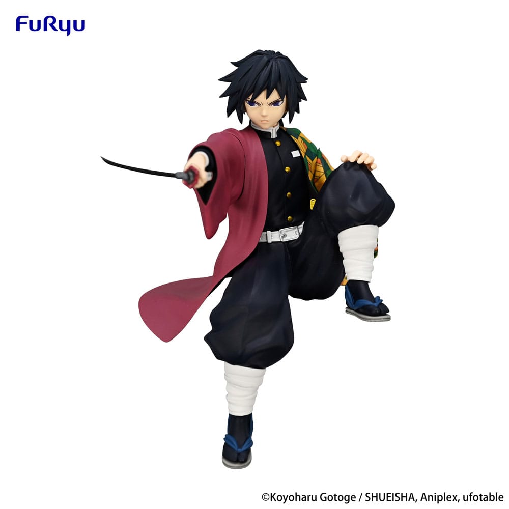 PREORDINE ESAURITO Demon Slayer: Kimetsu no Yaiba Noodle Stopper PVC Statue Tomioka Giyu 14 cm (H)
