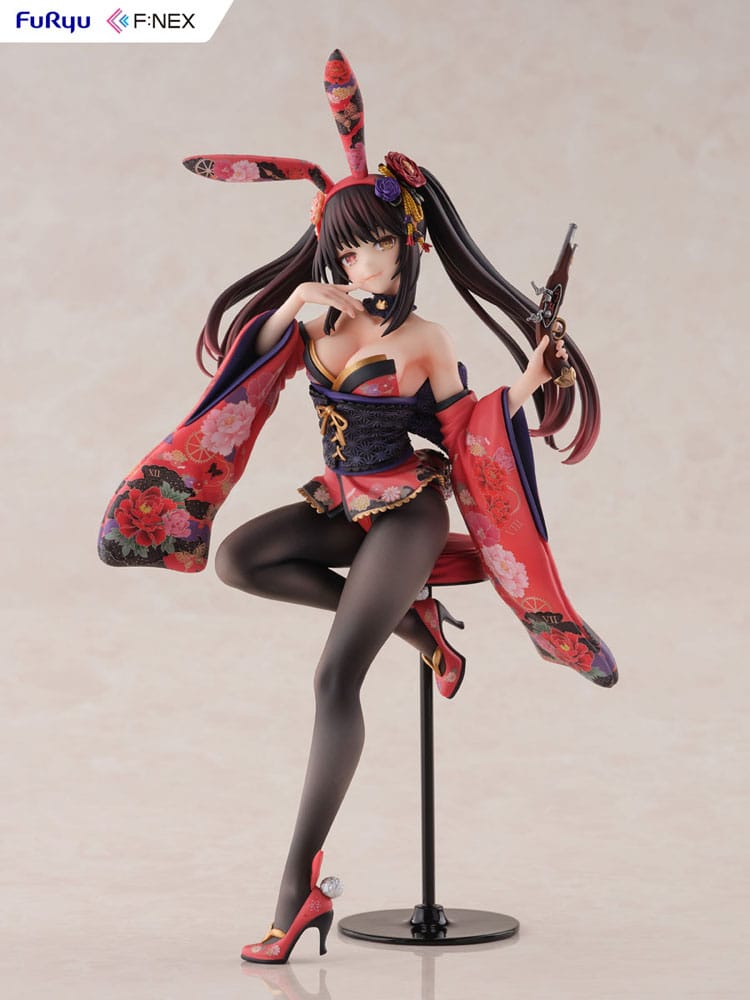 PREORDINE CHIUSO 05/2025 Date A Live V F:NEX Kurumi Tokisaki Wa-bunny 27 cm Statue 1/7 (PREORDINE NON CANCELLABILE)