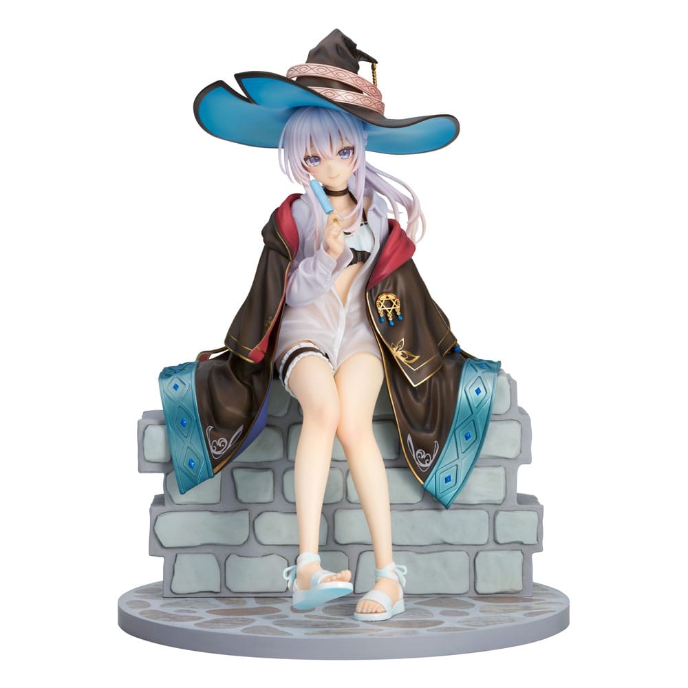 SU ORDINAZIONE Wandering Witch: The Journey of Elaina F:NEX PVC Statue 1/7 Elaina Summer Vacation Ver. 22 cm *PREZZO SPECIALE* ESAURITO