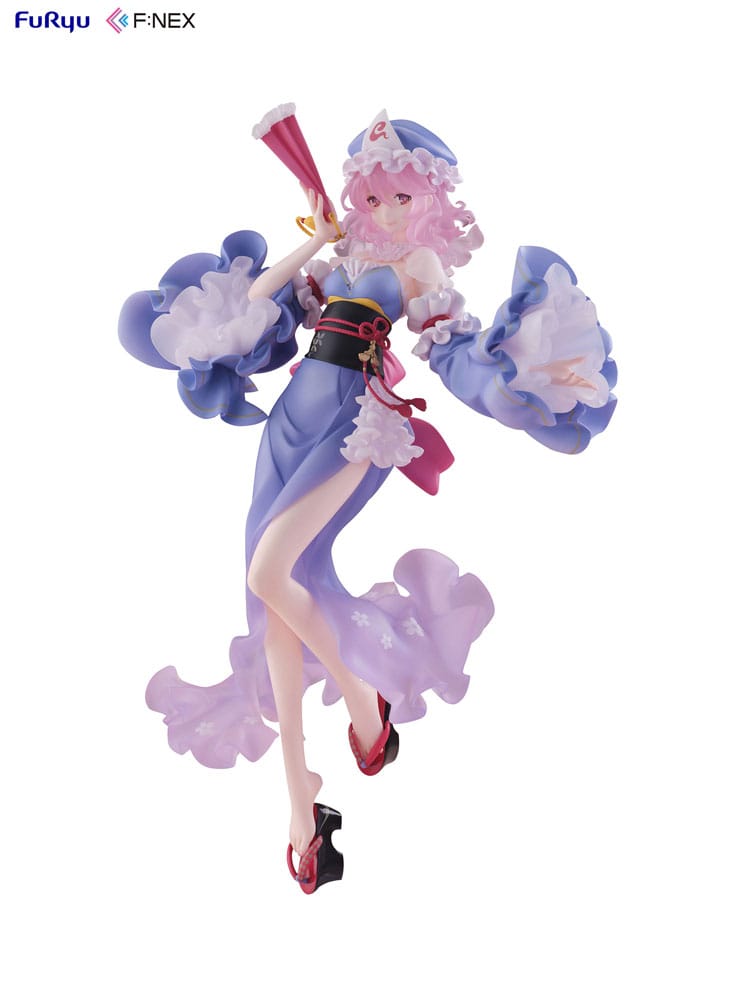 Touhou Project Statue auf Bestellung, Maßstab 1:6, Illustration von Yuyuko Saigyouji, 30 cm (von Ideolo)