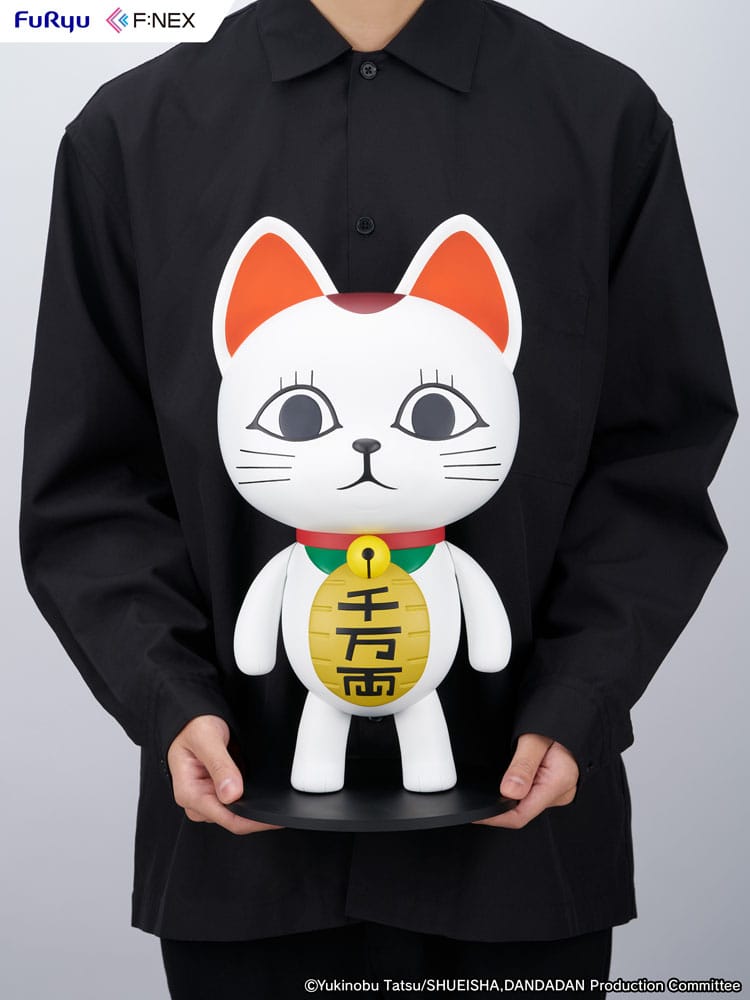 SU ORDINAZIONE Dandadan F:Nex PVC Statue 1/7 Turbo Granny Beckoning Cat 40 cm