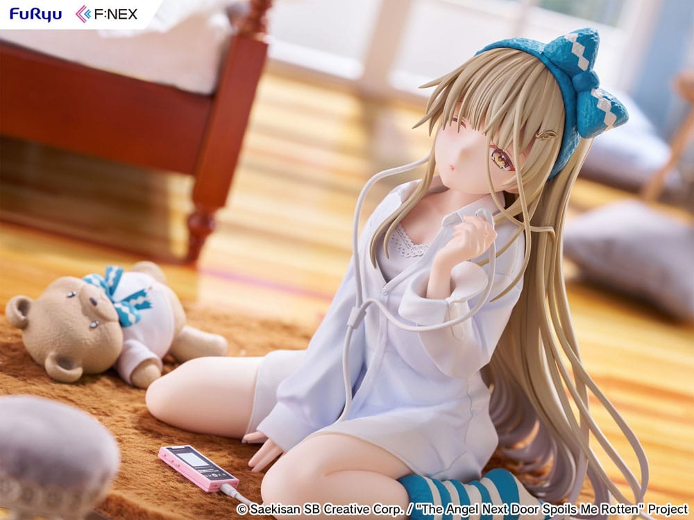 PREORDINE 05/2026 The Angel Next Door Spoils Me Rotten F:Nex PVC Statue 1/7 Mahiru Shiina Relax Ver. 14 cm (PREORDINE NON CANCELLABILE)