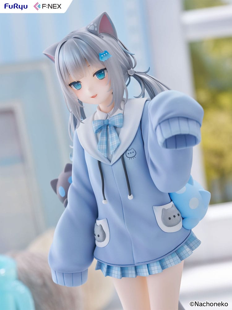 PREORDINE CHIUSO 06/2026 Virtual YouTuber F:NEX PVC Statue 1/7 Nachoneko 24 cm (PREORDINE NON CANCELLABILE)