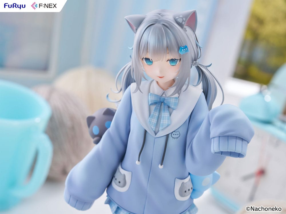 PREORDINE CHIUSO 06/2026 Virtual YouTuber F:NEX PVC Statue 1/7 Nachoneko 24 cm (PREORDINE NON CANCELLABILE)