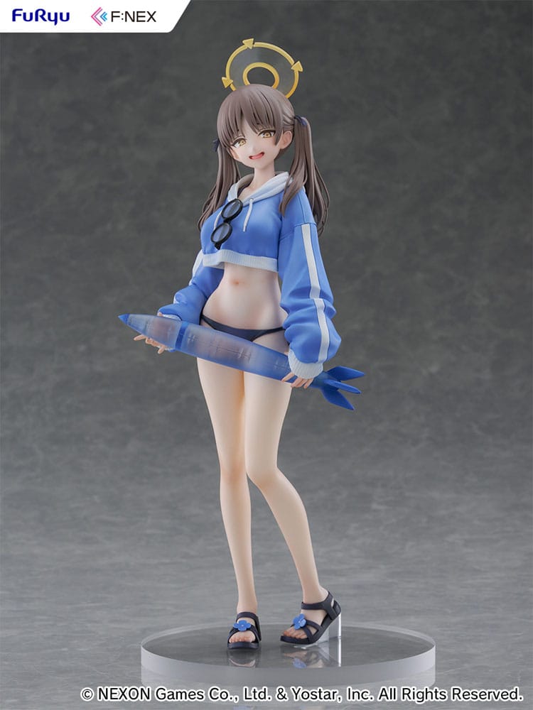 SU ORDINAZIONE Blue Archiv F:Nex PVC Statue 1/7 Moe (Swimsuit) 27 cm