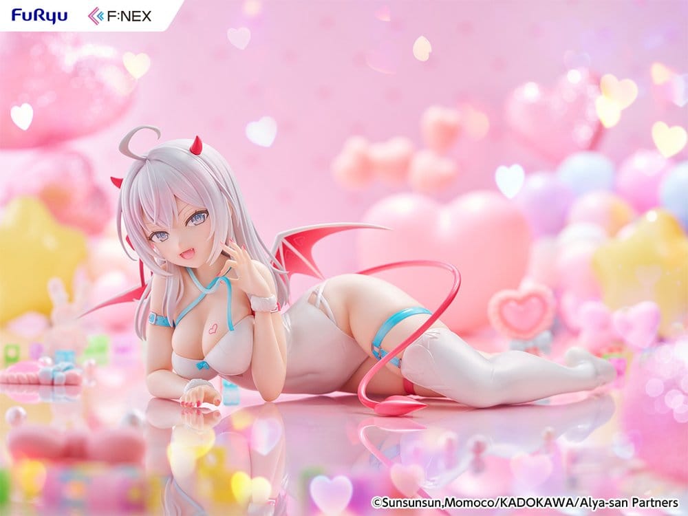 PREORDINE+ 02/2027 (NON CANCELLABILE) Alya Sometimes Hides Her Feelings in Russian PVC Figure 1/7 Alya Succubus Ver. 8 cm