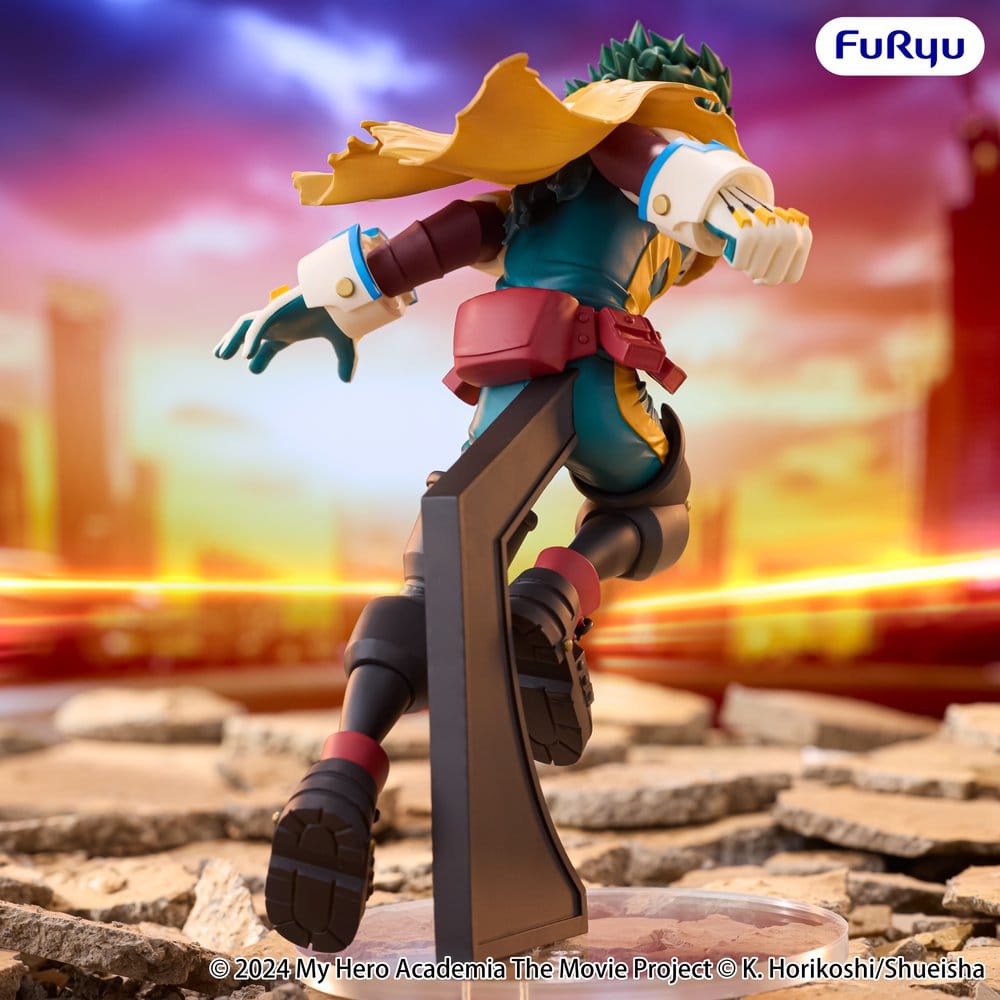 PREORDINE+ 04/2027 My Hero Academia: You're Next Muchute Figure PVC Figure Izuku Midoriya 16 cm