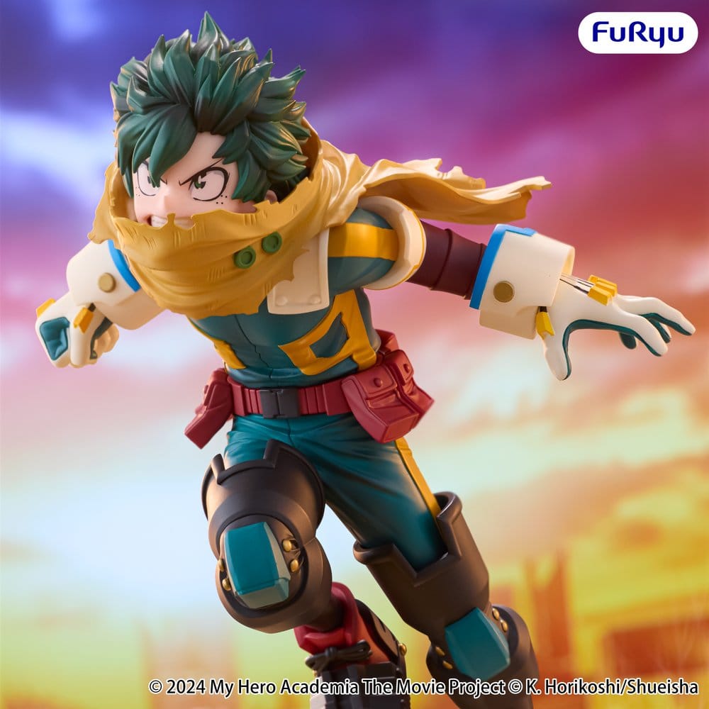 PREORDINE+ 04/2027 My Hero Academia: You're Next Muchute Figure PVC Figure Izuku Midoriya 16 cm