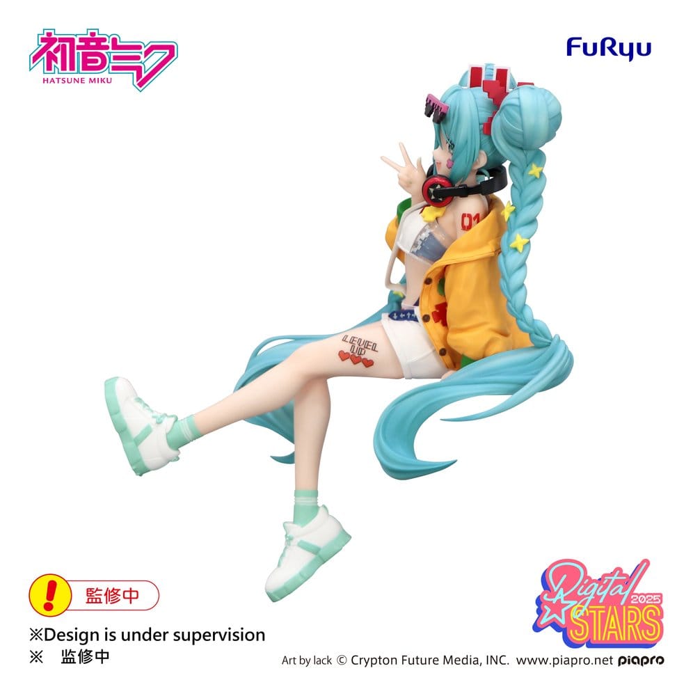 PREORDINE+ 04/2027 Hatsune Miku Noodle Stopper PVC Figure Hatsune Miku Digital Stars 2025 15 cm