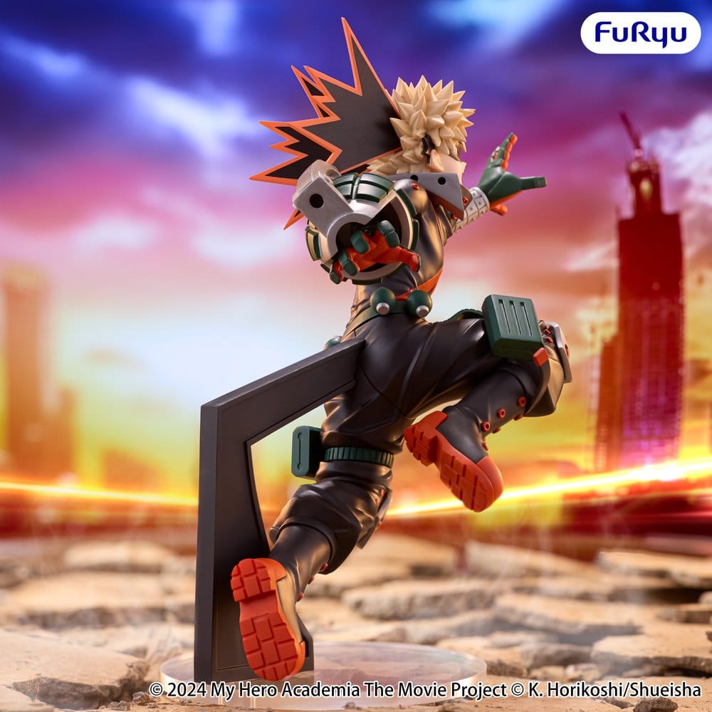 PREORDINE+ 05/2027 My Hero Academia: You're Next Muchute PVC Figure Katsuki Bakugo 25 cm