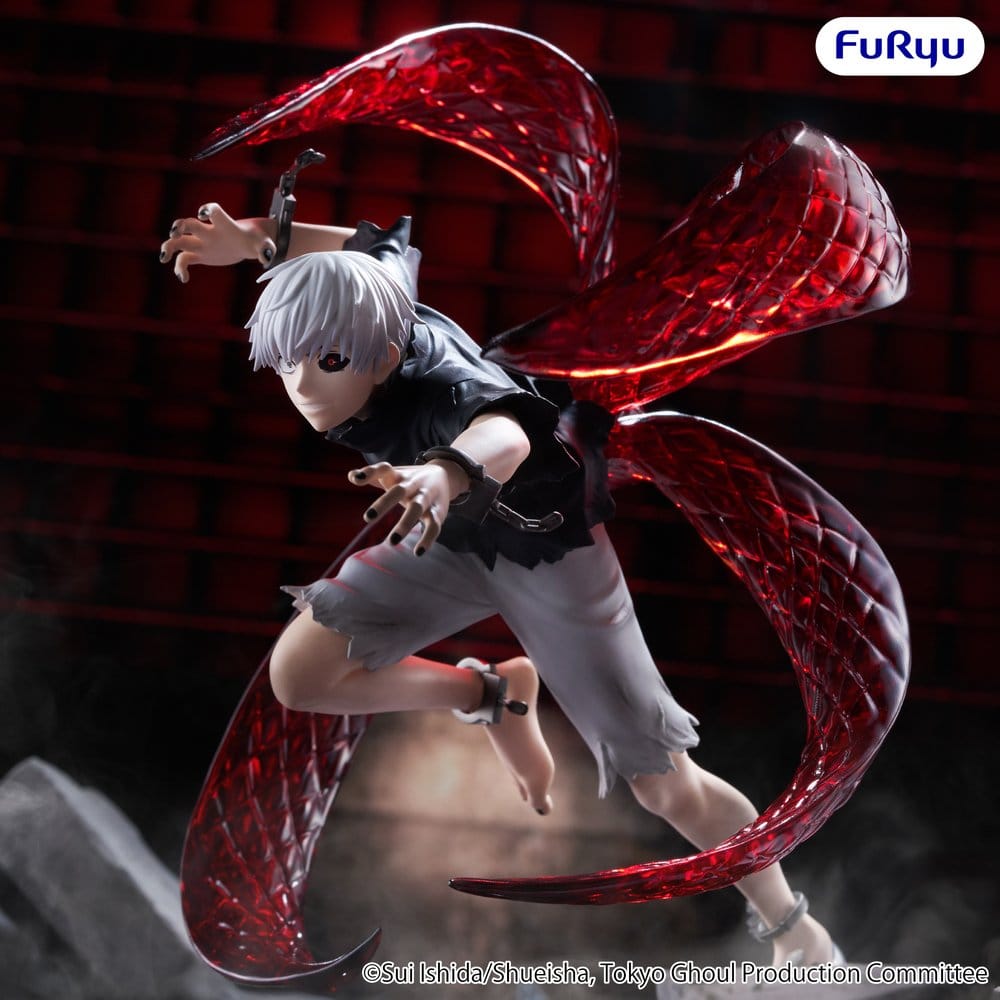 PREORDINE+ 05/2027 Tokyo Ghoul Muchute PVC Figure Ken Kaneki 17 cm
