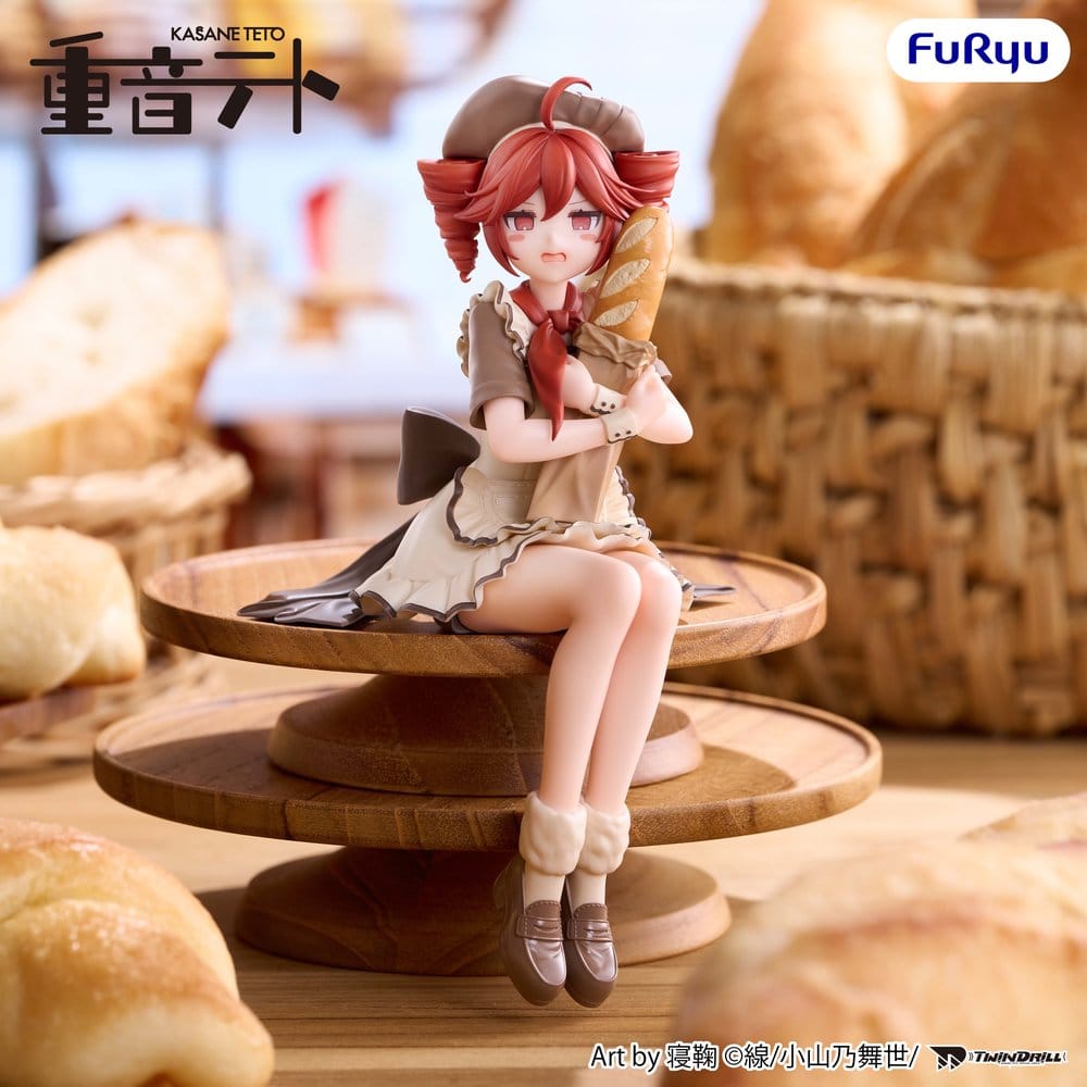 PREORDINE+ 06/2027 UTAU Noodle Stopper PVC Figure Kasane Teto Baguette Ver. 14 cm
