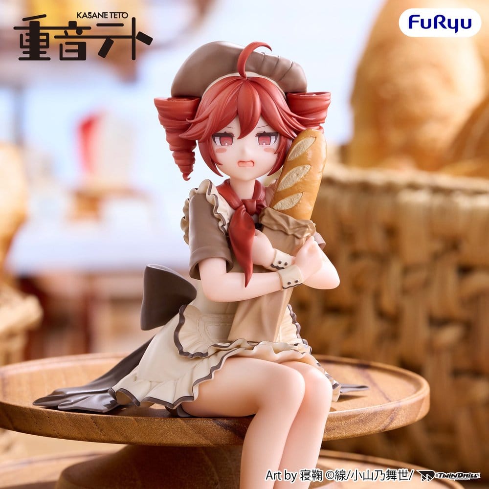 PREORDINE+ 06/2027 UTAU Noodle Stopper PVC Figure Kasane Teto Baguette Ver. 14 cm