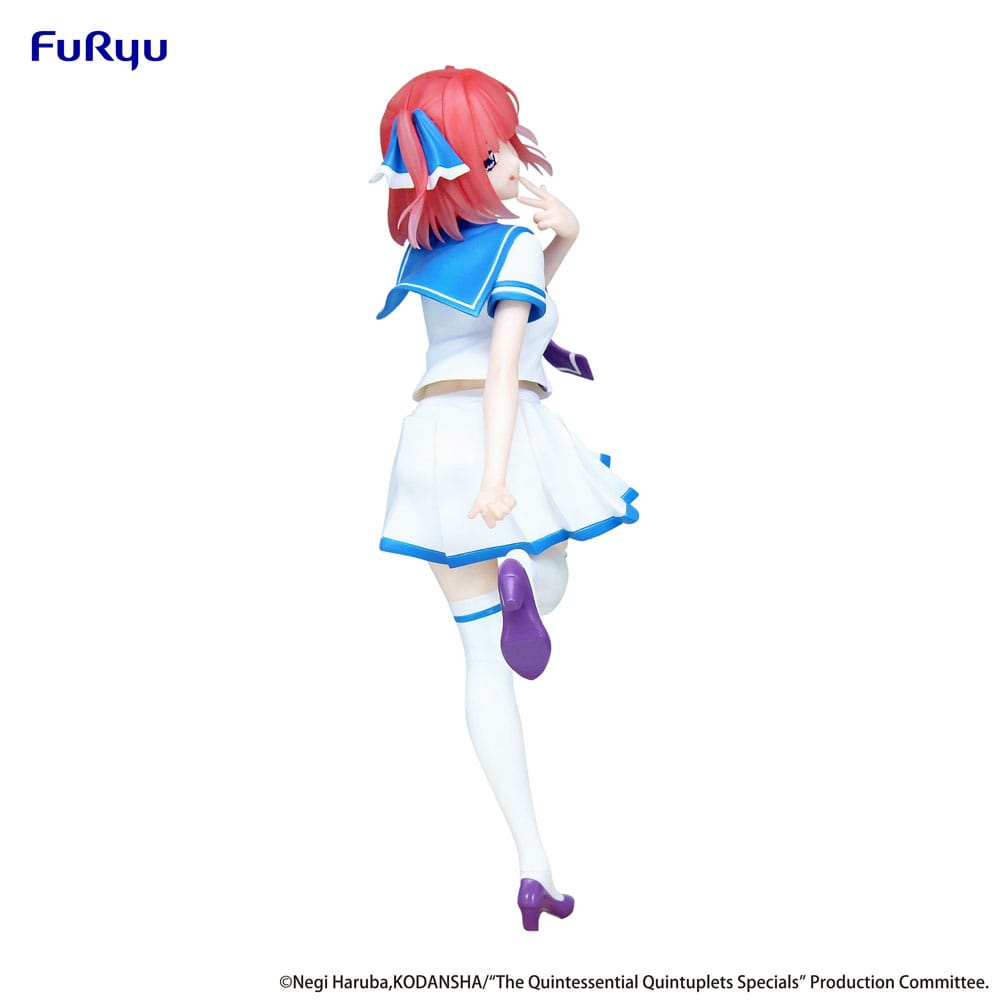 PREORDINE ESAURITO The Quintessential Quintuplets Trio-Try-iT Figure Nakano Nino Marine Look Ver. 21 cm (H)