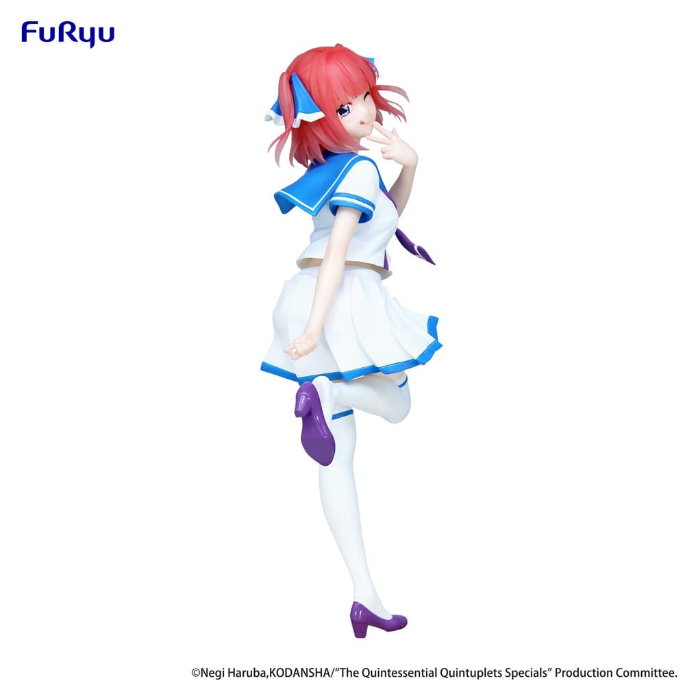 PREORDINE ESAURITO The Quintessential Quintuplets Trio-Try-iT Figure Nakano Nino Marine Look Ver. 21 cm (H)