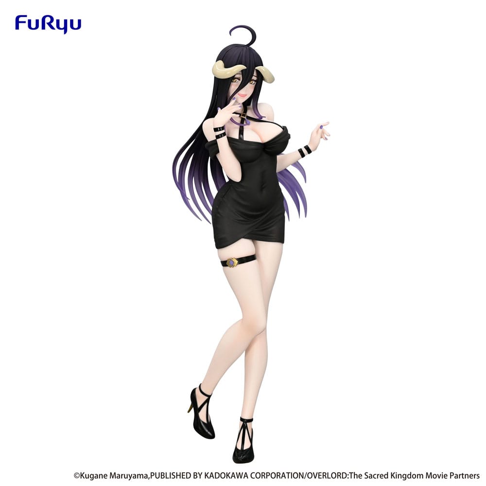 SU ORDINAZIONE Overlord Trio-Try-iT PVC Statue Albedo Mini Dress Ver. 21 cm ESAURITO