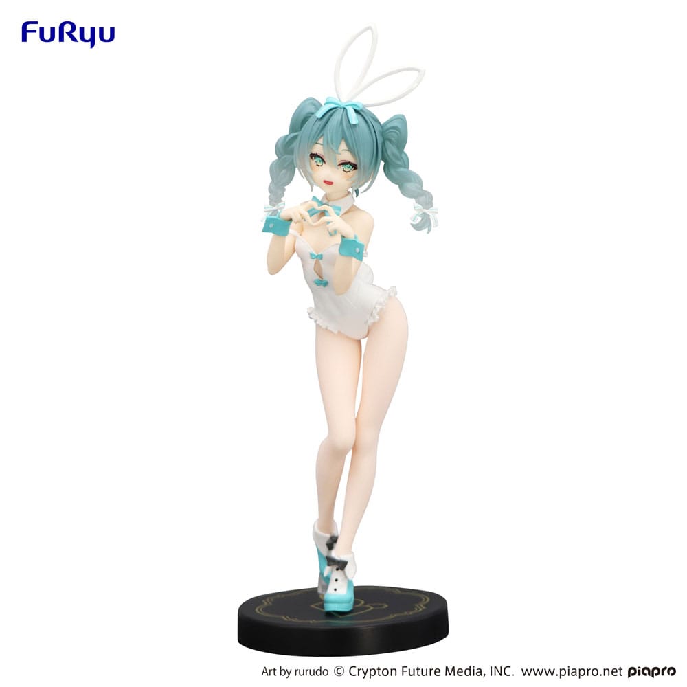 MADE TO ORDER Hatsune Miku BiCute Bunnies PVC Statue Miku Rurudo White Color Ver. 27 cm SOLD OUT