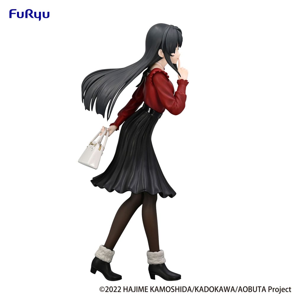 IN STOCK Rascal Does Not Dream of Bunny Girl Senpai Trio-Try-iT PVC Statue Mai Sakurajima Winter Outfit Ver. 21 cm