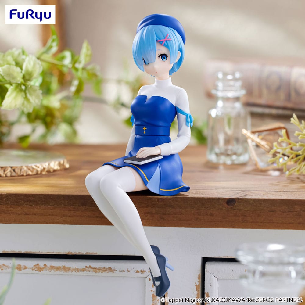 MADE TO ORDER Re:Zero Starting Life in Another World Noodle Stopper PVC Statue Rem Book Girl Ver. 15 cm *SPECIAL PRICE*