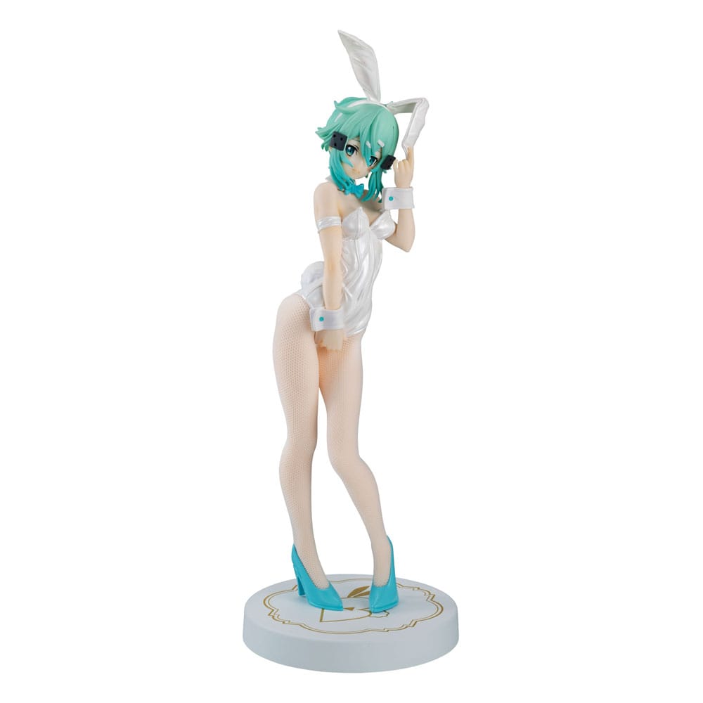 SU ORDINAZIONE Sword Art Online BiCute Bunnies PVC Statue Sinon White Pearl Ver. 28 cm *PREZZO SPECIALE* ESAURITO