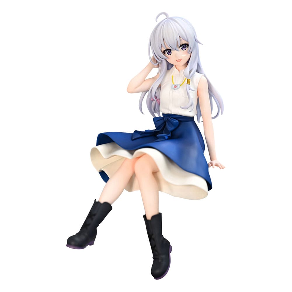 SU ORDINAZIONE Wandering Witch: The Journey of Elaina Noodle Stopper PVC Statue Elaina Flared Skirt Ver. 14 cm *PREZZO SPECIALE* ESAURITO