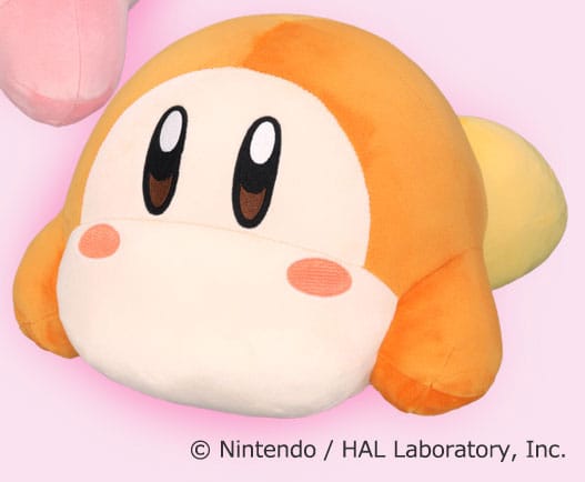 MADE TO ORDER Kirby & Waddle Dee Sleep Together Plush Figure Waddle Dee 30 cm