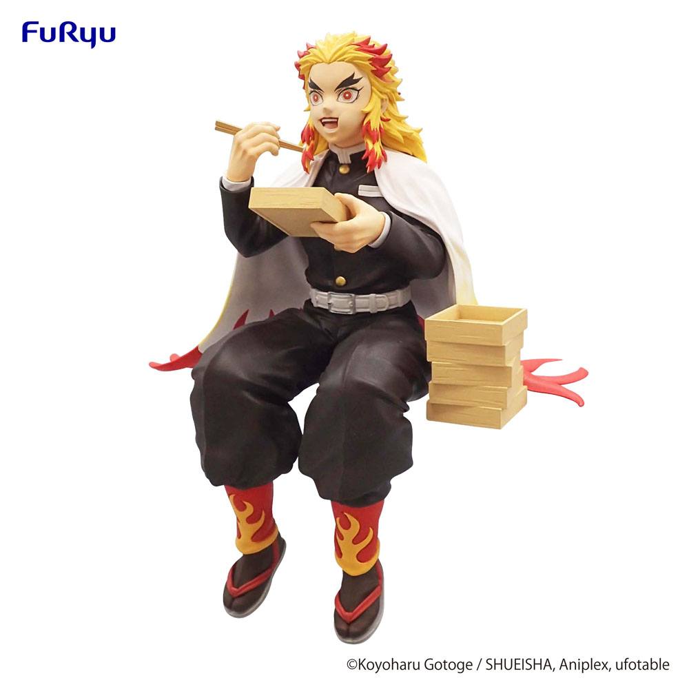 PREORDINE+ 10/2025 Demon Slayer: Kimetsu no Yaiba Noodle Stopper PVC Statue Rengoku Kyojuro 14 cm
