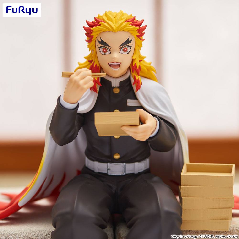 PREORDINE+ 10/2025 Demon Slayer: Kimetsu no Yaiba Noodle Stopper PVC Statue Rengoku Kyojuro 14 cm