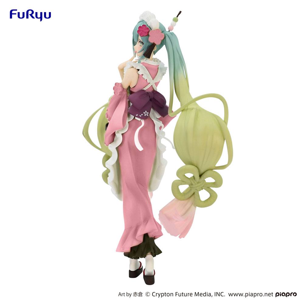PREORDINE ESAURITO Hatsune Miku Exceed Creative PVC Statue Hatsune Miku Matcha Green Tea Parfait Another Color Ver. 20 cm (re-run) (H)