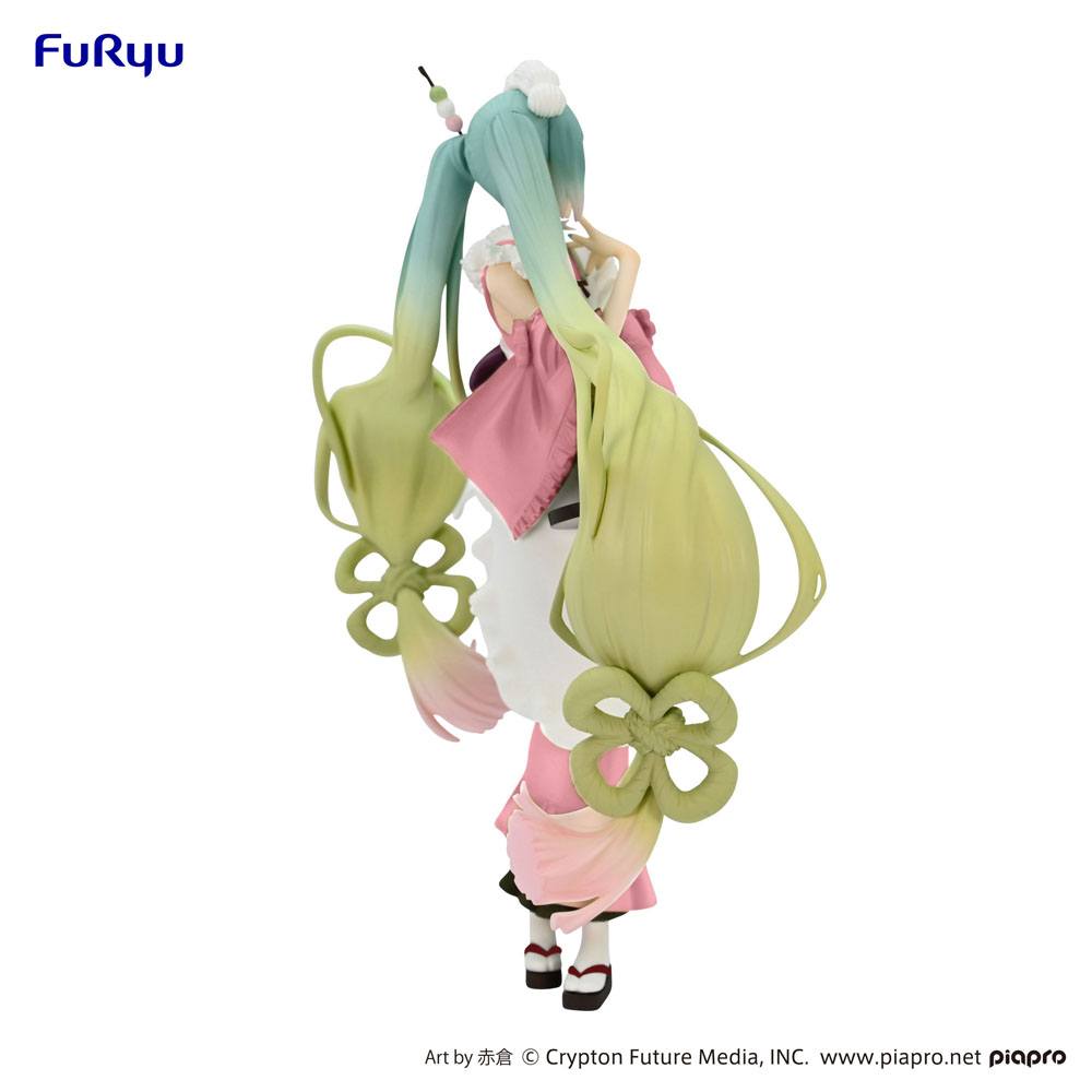 PREORDINE ESAURITO Hatsune Miku Exceed Creative PVC Statue Hatsune Miku Matcha Green Tea Parfait Another Color Ver. 20 cm (re-run) (H)