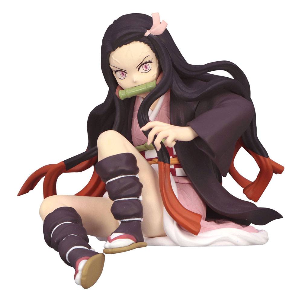 SU ORDINAZIONE Demon Slayer: Kimetsu no Yaiba Noodle Stopper PVC Statue Kamado Nezuko 10 cm *PREZZO SPECIALE*