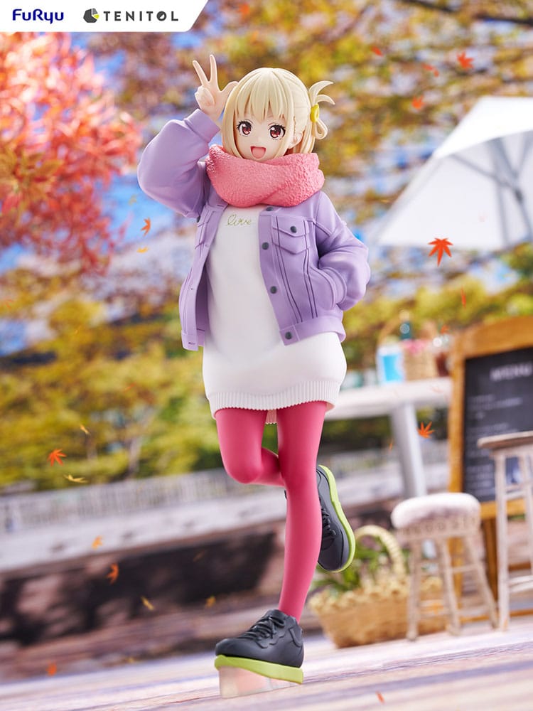 PREORDINE+ CHIUSO 03/2025 Lycoris Recoil Tenitol Figure Chisato Nishikigi 28 cm