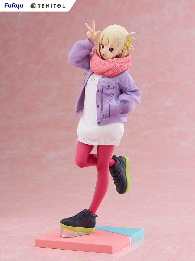 PREORDINE+ CHIUSO 03/2025 Lycoris Recoil Tenitol Figure Chisato Nishikigi 28 cm