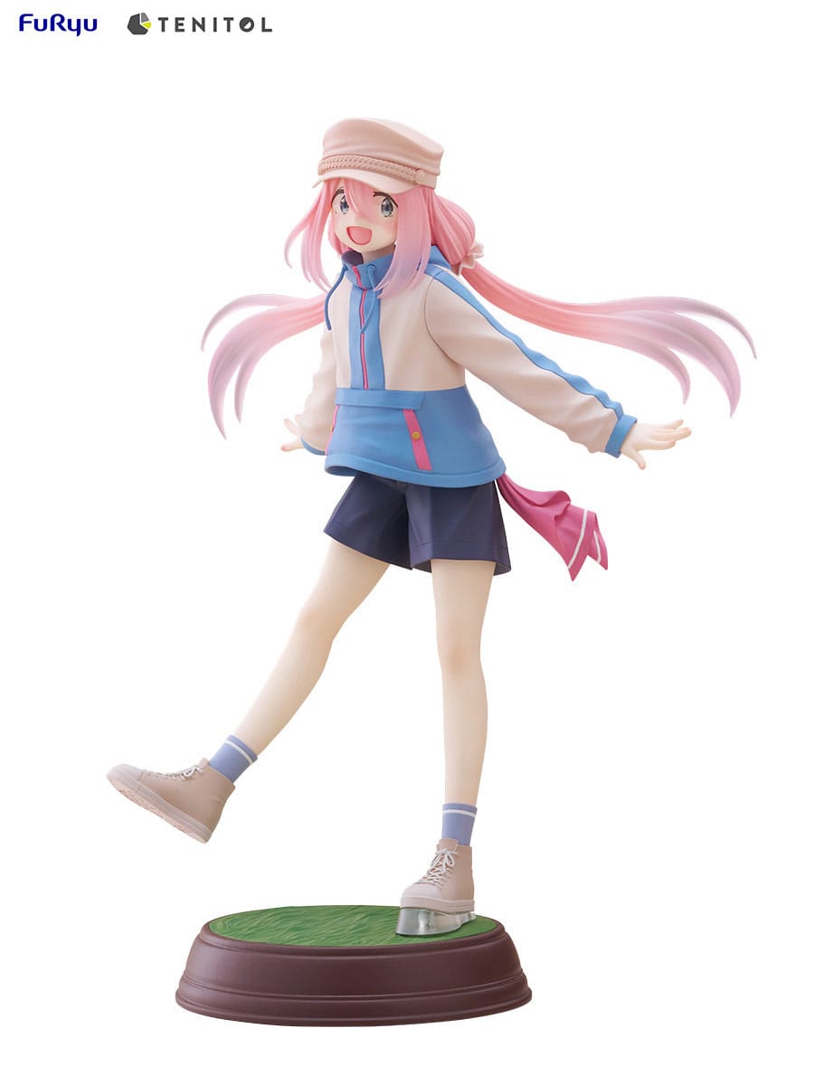 MADE TO ORDER Laid-Back Camp Tenitol PVC Statue Nadeshiko Kagamihara 22 cm