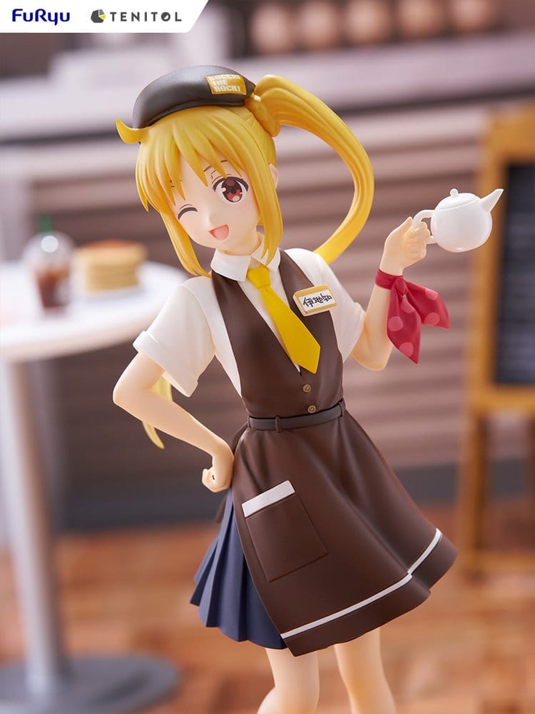 SU ORDINAZIONE Bocchi the Rock! Tenitol PVC Statue Nijika Ijichi Café Style Ver. 20 cm