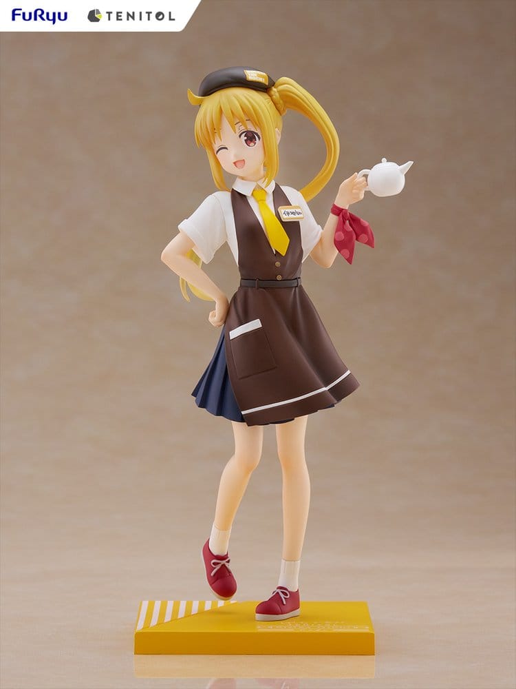 SU ORDINAZIONE Bocchi the Rock! Tenitol PVC Statue Nijika Ijichi Café Style Ver. 20 cm