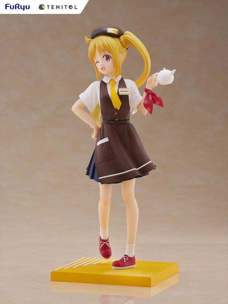 SU ORDINAZIONE Bocchi the Rock! Tenitol PVC Statue Nijika Ijichi Café Style Ver. 20 cm