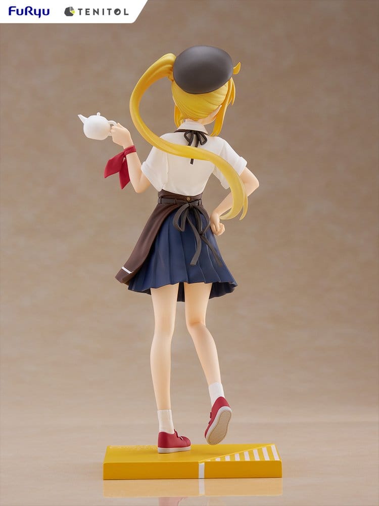 SU ORDINAZIONE Bocchi the Rock! Tenitol PVC Statue Nijika Ijichi Café Style Ver. 20 cm
