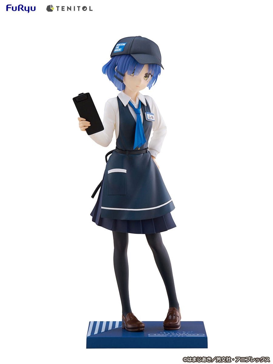 SU ORDINAZIONE Bocchi the Rock! Tenitol PVC Statue Ryo Yamada Cafe Style Ver. 21 cm