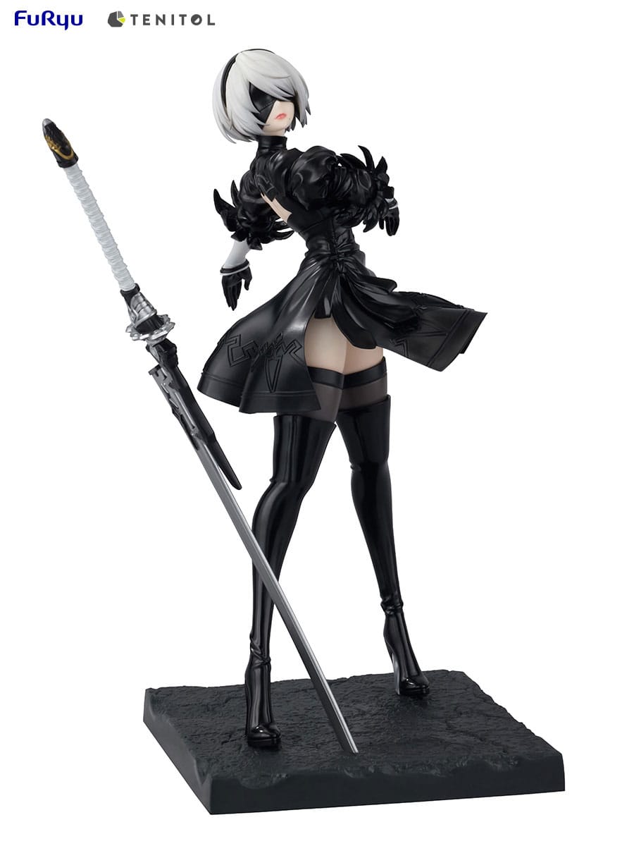 MADE TO ORDER NieR:Automata Tenitol PVC Statue 2B Ver1.1a 22 cm