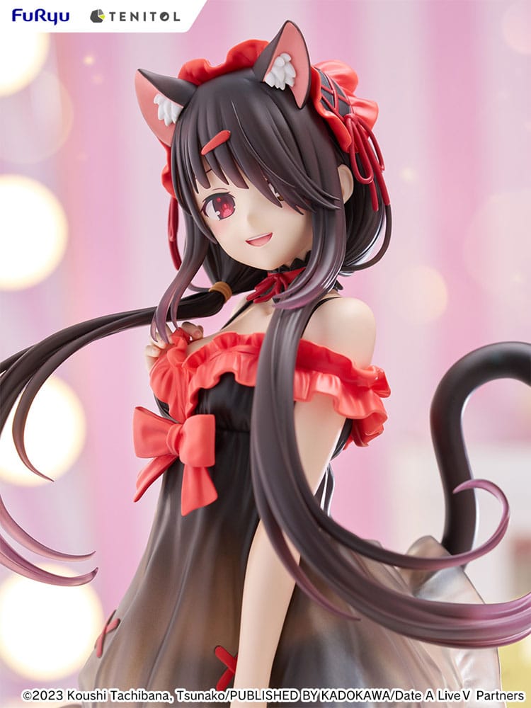 PREORDINE+ 12/2025 Date A Live V Tenitol Tall PVC Statue Kurumi Tokisaki 30 cm