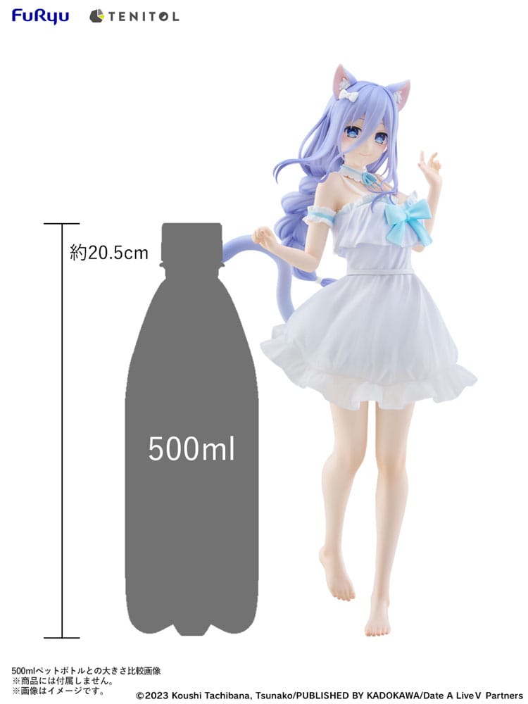 SU ORDINAZIONE Date A Live V Tenitol Tall PVC Statue Mio Takamiya 30 cm