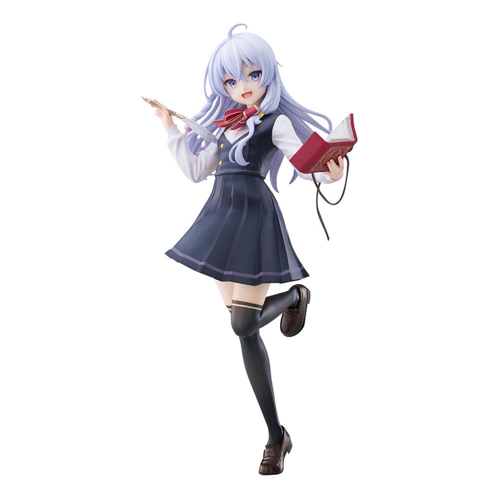 PREORDINE 02/2026 Wandering Witch: The Journey of Elaina Tenitol Tall PVC Statue Elaina School Uniform Ver. 29 cm (PREORDINE NON CANCELLABILE)